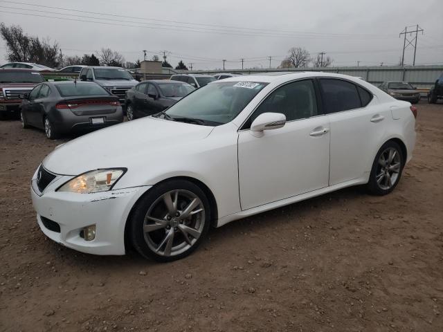 JTHBK262295092704 - 2009 LEXUS IS 250 WHITE photo 1