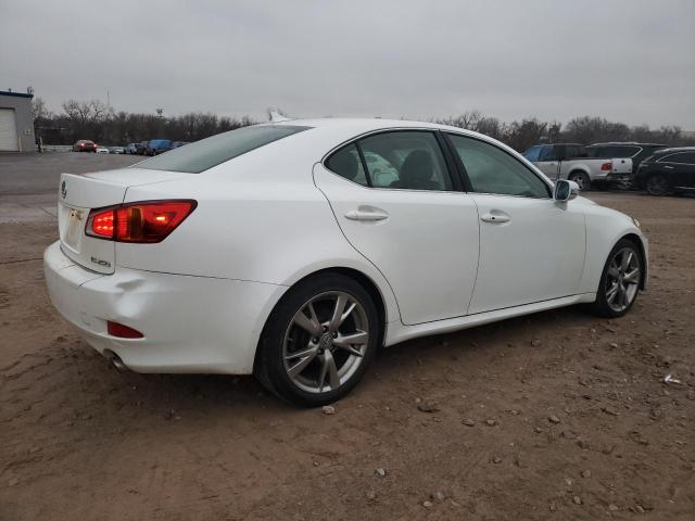 JTHBK262295092704 - 2009 LEXUS IS 250 WHITE photo 3