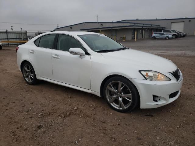 JTHBK262295092704 - 2009 LEXUS IS 250 WHITE photo 4