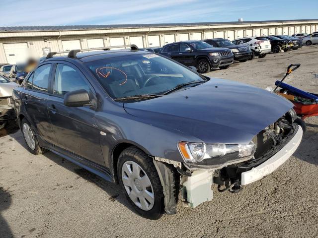 JA32U1FU3AU007224 - 2010 MITSUBISHI LANCER DE GRAY photo 4