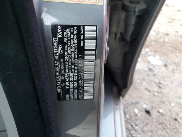 WDDGF8BB0AF428973 - 2010 MERCEDES-BENZ C 300 4MAT SILVER photo 12