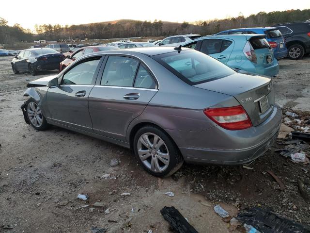 WDDGF8BB0AF428973 - 2010 MERCEDES-BENZ C 300 4MAT SILVER photo 2