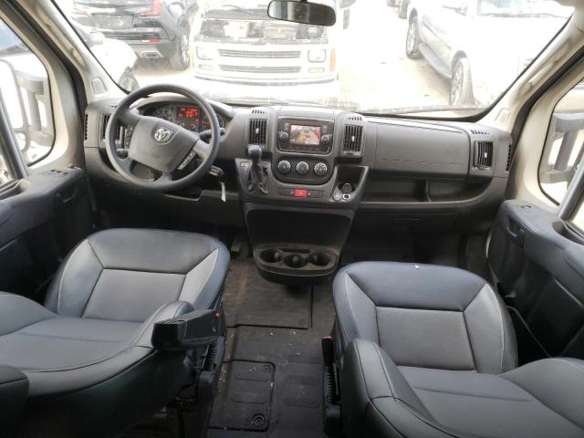 3C6LRVAG4ME577744 - 2021 RAM PROMASTER WHITE photo 8