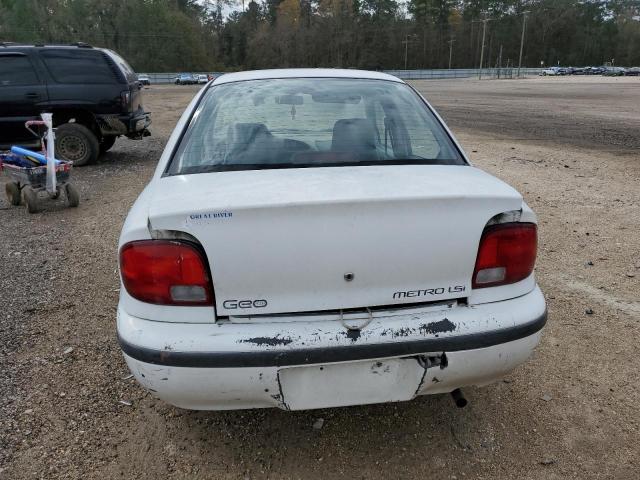 2C1MR5296V6717952 - 1997 GEO METRO LSI WHITE photo 6