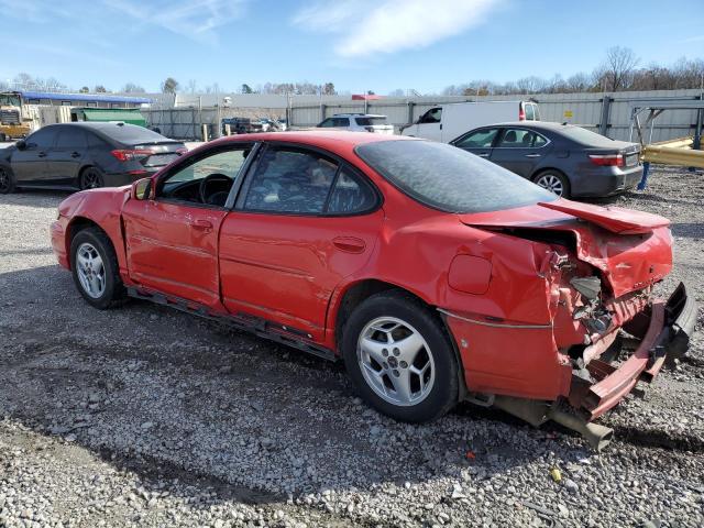 1G2WP52K42F181920 - 2002 PONTIAC GRAND PRIX წითელი ფოტო 2