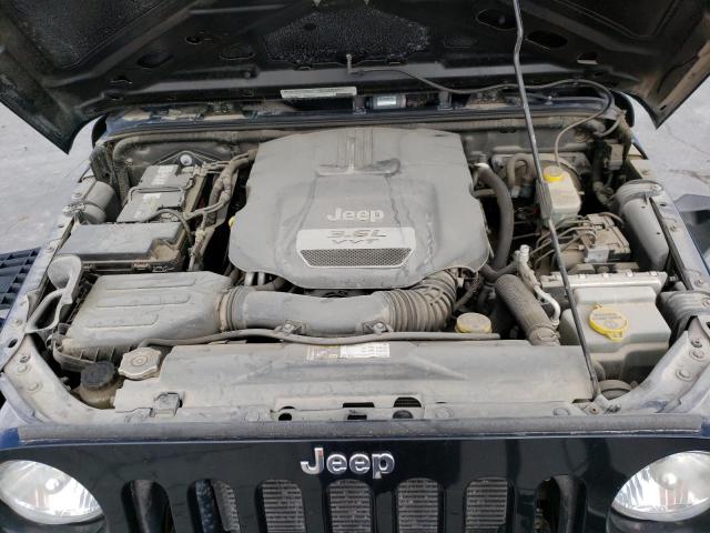 1C4GJWAG3CL253116 - 2012 JEEP WRANGLER S BLACK photo 12