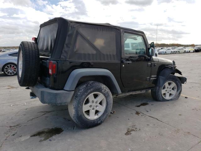 1C4GJWAG3CL253116 - 2012 JEEP WRANGLER S BLACK photo 3