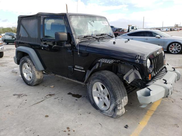 1C4GJWAG3CL253116 - 2012 JEEP WRANGLER S BLACK photo 4