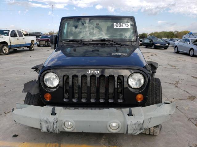 1C4GJWAG3CL253116 - 2012 JEEP WRANGLER S BLACK photo 5