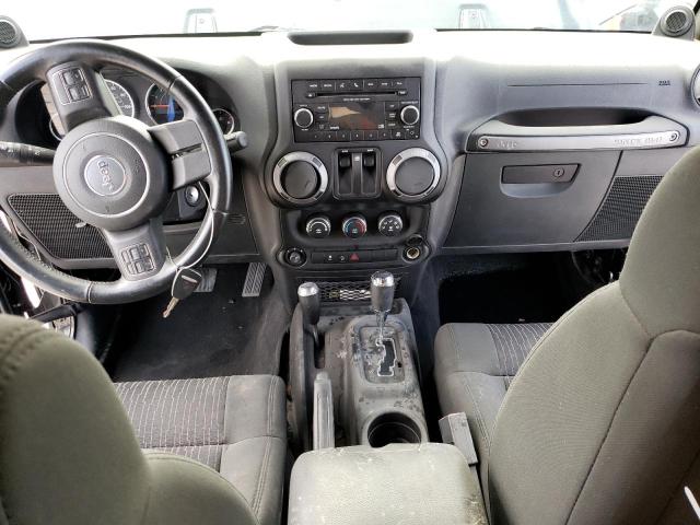 1C4GJWAG3CL253116 - 2012 JEEP WRANGLER S BLACK photo 8