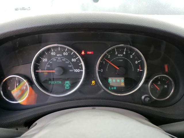 1C4GJWAG3CL253116 - 2012 JEEP WRANGLER S BLACK photo 9