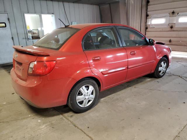 KNADH4A37B6924927 - 2011 KIA RIO BASE RED photo 3