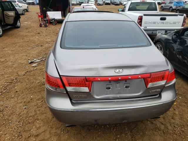 KMHFC46F97A153318 - 2007 HYUNDAI AZERA SE GRAY photo 6