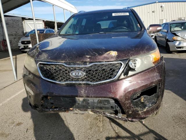 5XYKWDA29BG117037 - 2011 KIA SORENTO SX BURGUNDY photo 5