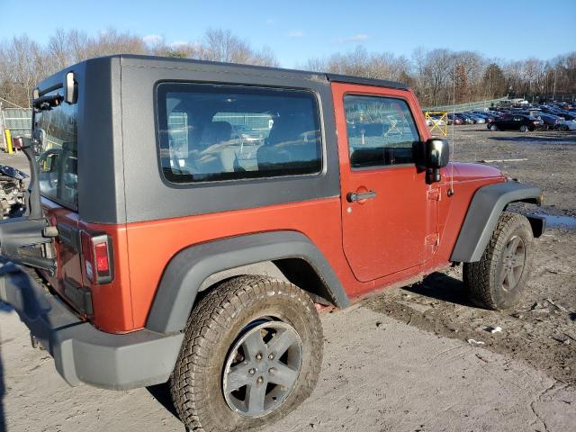 1J4FA24129L708648 - 2009 JEEP WRANGLER X ORANGE photo 3