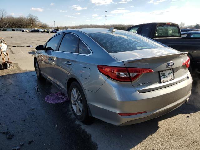 5NPE24AA8FH113107 - 2015 HYUNDAI SONATA ECO SILVER photo 2