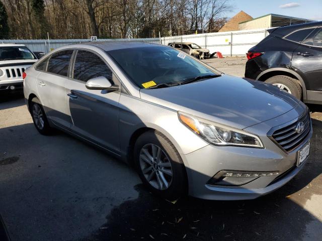 5NPE24AA8FH113107 - 2015 HYUNDAI SONATA ECO SILVER photo 4