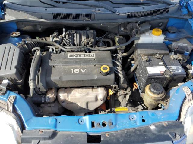 KL1TD66638B140051 - 2008 CHEVROLET AVEO BASE BLUE photo 11