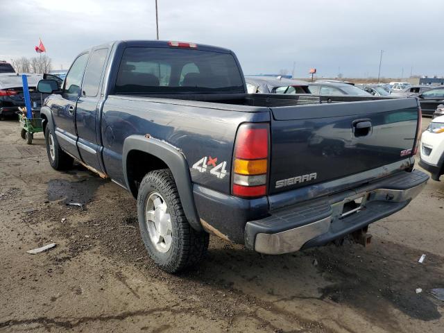 1GTEK19Z75Z273057 - 2005 GMC SIERRA 15 BLUE photo 2