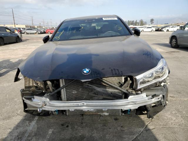 WBA7F0C55KGM25127 - 2019 BMW 750 I BLACK photo 5