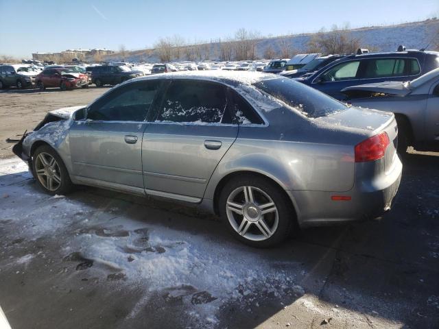 WAUDF78E48A126664 - 2008 AUDI A4 2.0T QU GRAY photo 2