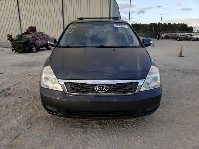 KNDMG4C72C6464521 - 2012 KIA SEDONA GRAY photo 5