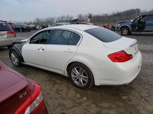 JN1DV6AP1BM603877 - 2011 INFINITI G25 BASE WHITE photo 2