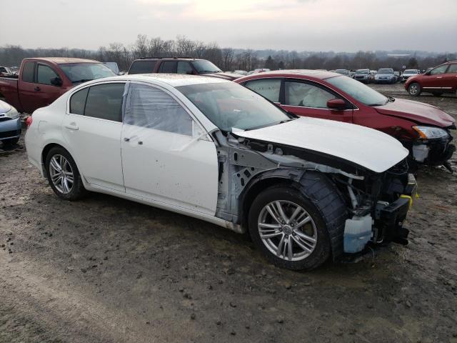 JN1DV6AP1BM603877 - 2011 INFINITI G25 BASE WHITE photo 4