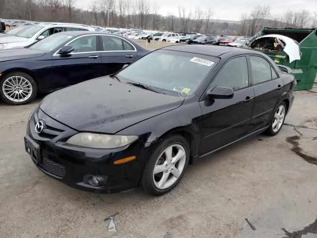 1YVHP80CX65M59632 - 2006 MAZDA 626 BLACK photo 1