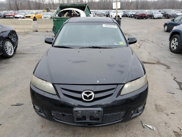 1YVHP80CX65M59632 - 2006 MAZDA 626 BLACK photo 5