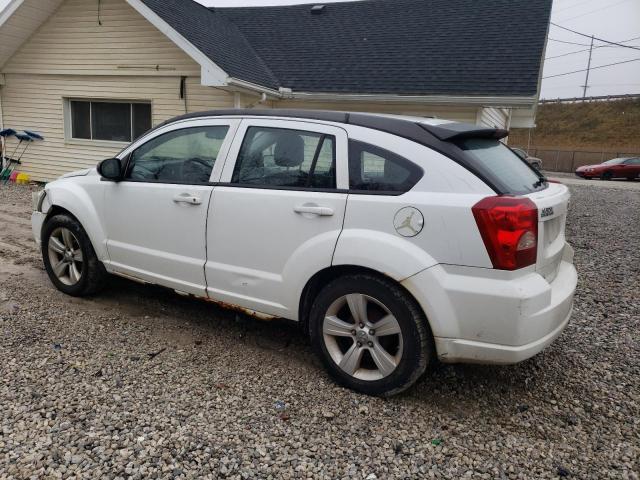 1B3CB3HA2BD107067 - 2011 DODGE CALIBER WHITE photo 2