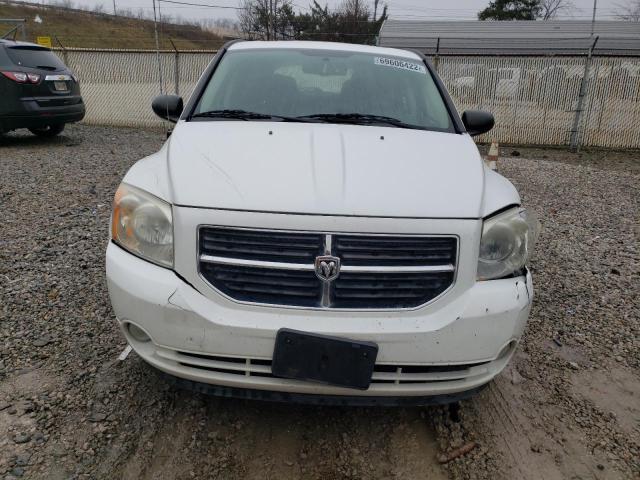 1B3CB3HA2BD107067 - 2011 DODGE CALIBER WHITE photo 5