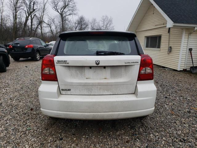 1B3CB3HA2BD107067 - 2011 DODGE CALIBER WHITE photo 6