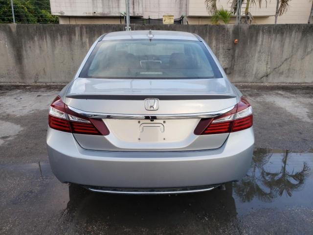 JHMCR6F52HC018792 - 2017 HONDA ACCORD HYB SILVER photo 6