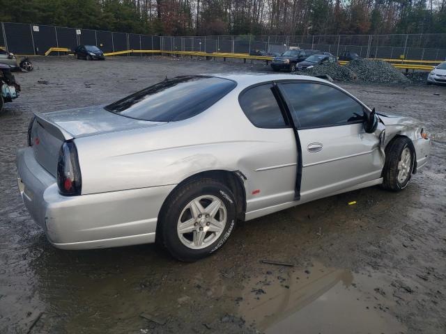 2G1WX15K949380207 - 2004 CHEVROLET MONTE CARL 银色 照片 3