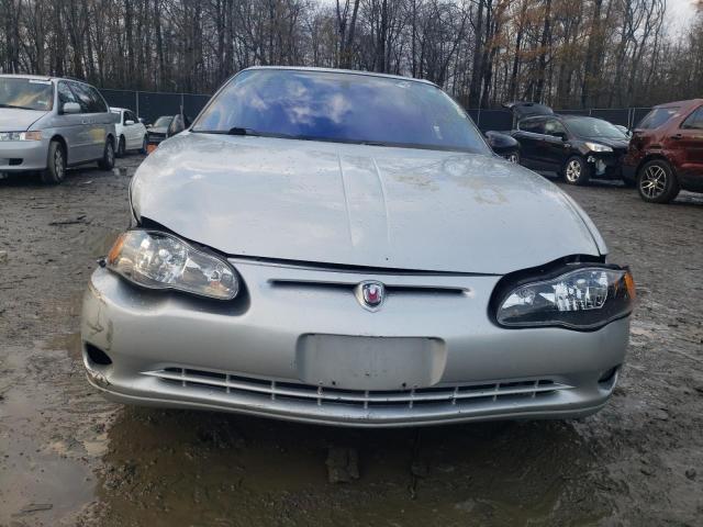 2G1WX15K949380207 - 2004 CHEVROLET MONTE CARL SILVER photo 5