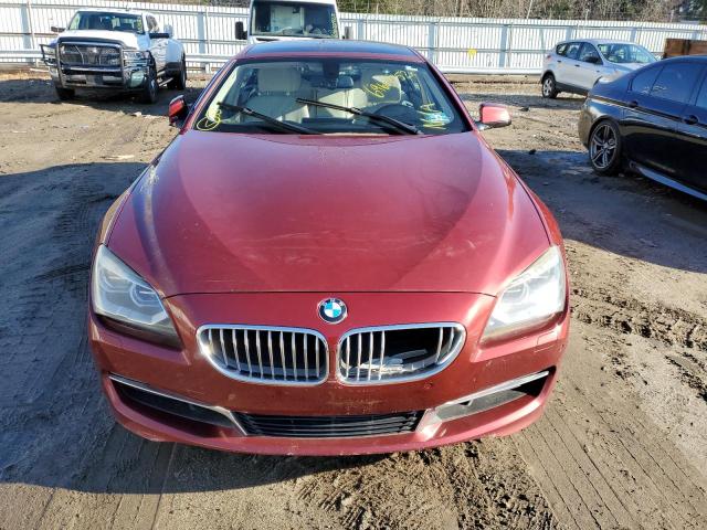 WBA6B4C56DD097980 - 2013 BMW 650 XI RED photo 5