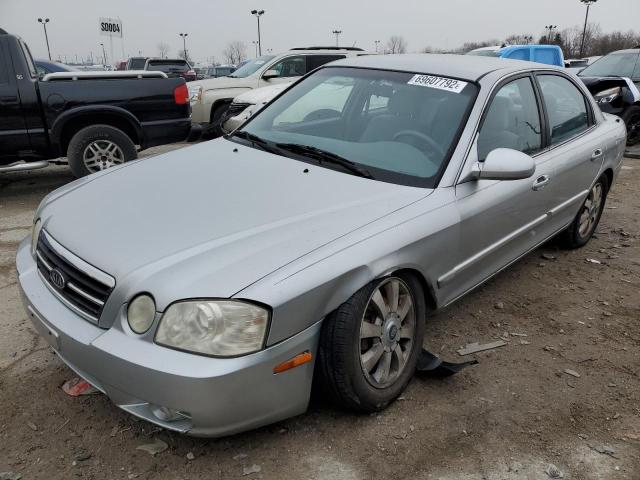 KNAGD128355421732 - 2005 KIA OPTIMA SILVER photo 1