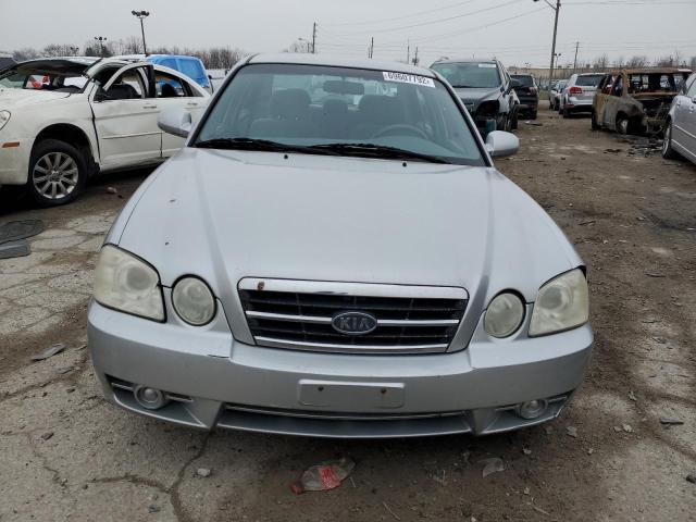 KNAGD128355421732 - 2005 KIA OPTIMA SILVER photo 5