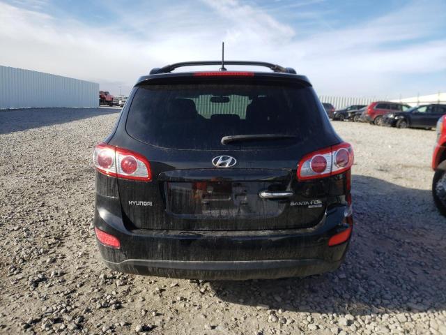 5XYZK3AB4BG090415 - 2011 HYUNDAI SANTA FE L BLACK photo 6