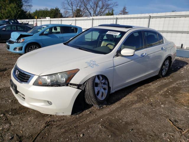 1HGCP3F82AA003275 - 2010 HONDA ACCORD EXL WHITE photo 1