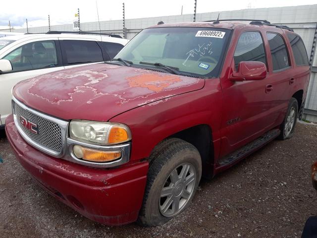 1GKEK63U15J189345 - 2005 GMC YUKON DENA RED photo 1