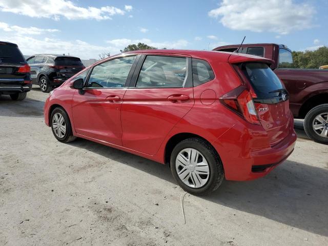 3HGGK5H49KM726633 - 2019 HONDA FIT LX RED photo 2