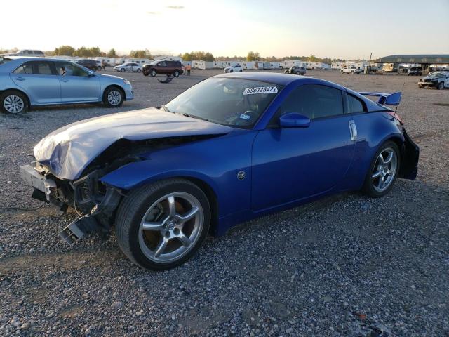 JN1BZ34E17M551243 - 2007 NISSAN 350Z COUPE BLUE photo 1