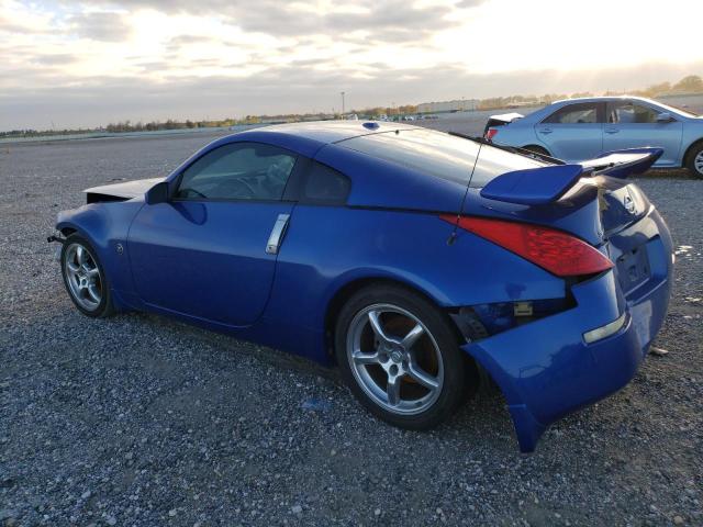 JN1BZ34E17M551243 - 2007 NISSAN 350Z COUPE BLUE photo 2