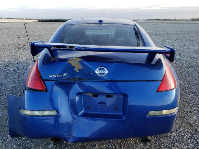 JN1BZ34E17M551243 - 2007 NISSAN 350Z COUPE BLUE photo 6