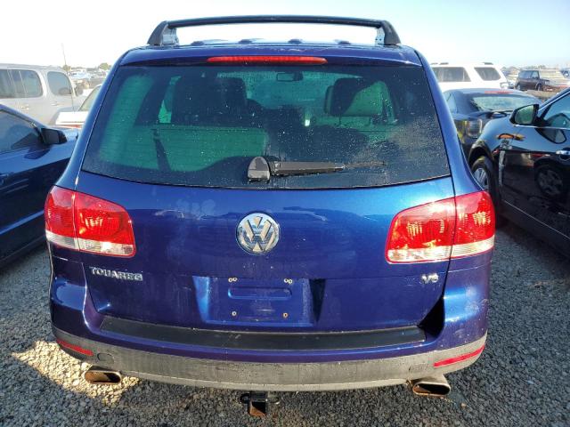 WVGBC67L24D037970 - 2004 VOLKSWAGEN TOUAREG 3. BLUE photo 6