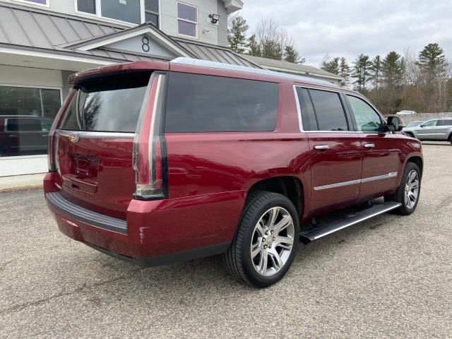 1GYS4JKJ3GR388916 - 2016 CADILLAC ESCALADE E RED photo 4