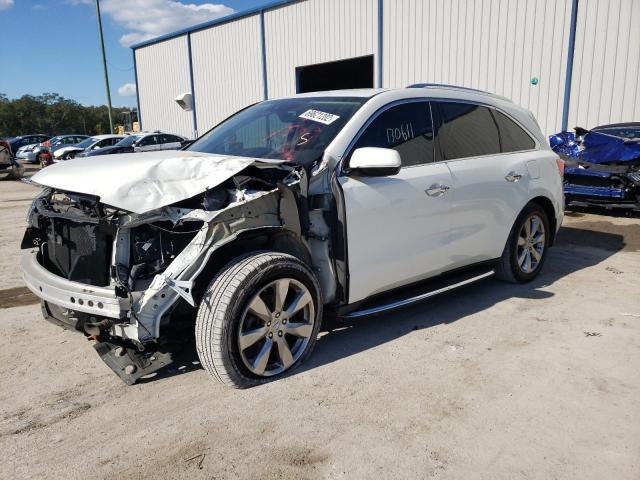 5FRYD4H98GB028981 - 2016 ACURA MDX ADVANC WHITE photo 1