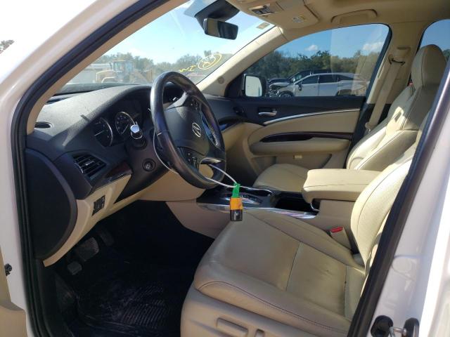 5FRYD4H98GB028981 - 2016 ACURA MDX ADVANC WHITE photo 7